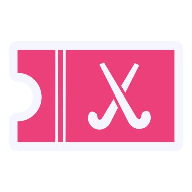 Bilet vektör çizim