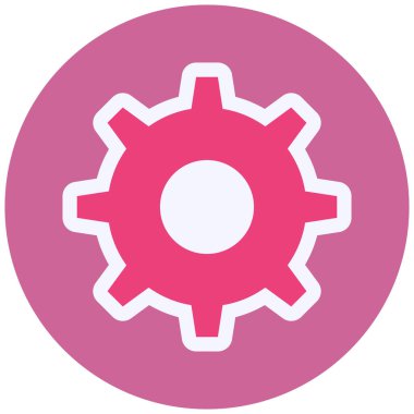 Teçhizat Web simgesi basit illüstrasyon 