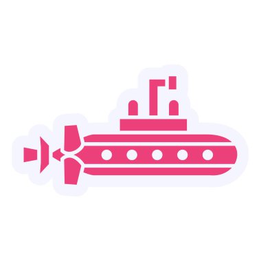 illustration icon of Submarine 