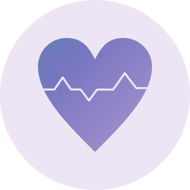 kalp simgesi modada izole edilmiş arkaplan