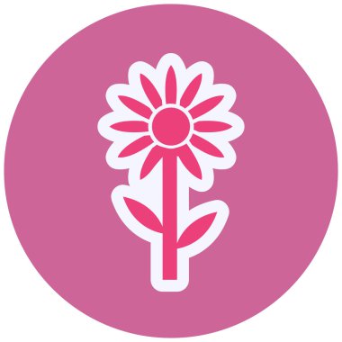 simple and beautiful illustration of flower with petals 