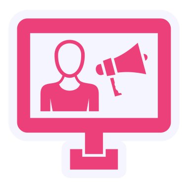 seo modern simgesinin vektör illüstrasyonu