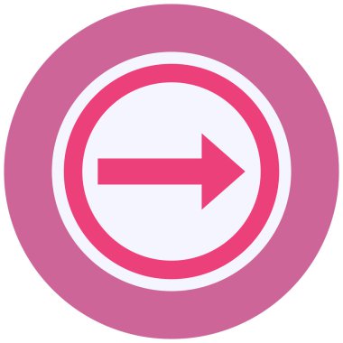 ok simgesinin vektör illüstrasyonu