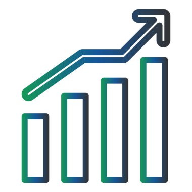 Grafiğin vektör illüstrasyonu