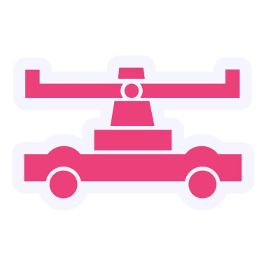 Araba tamir simge vektör.