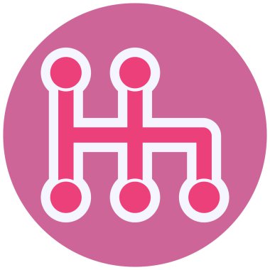 Vites kayması Vektör Kabartma Simgesi Tasarımı 