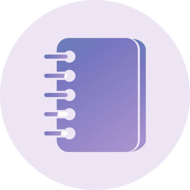 not defteri simgesi vektör illüstrasyonuName