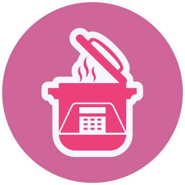 Color cooking vector illustration icon 