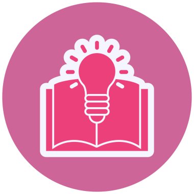 Ampul. Web simgesi basit tasarım