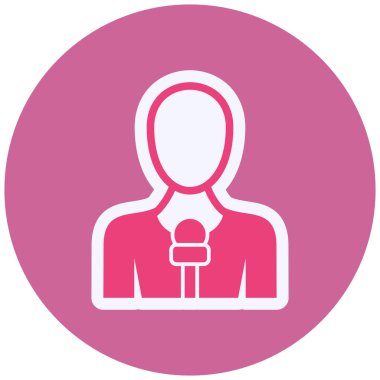 kullanıcı. Web simgesi basit illüstrasyon