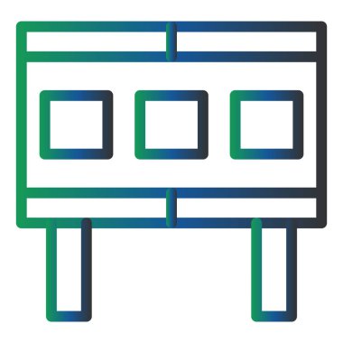 vector illustration of Scoreboard icon