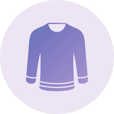 Gömlek. Web simgesi basit illüstrasyon