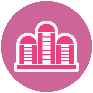 Silo  web icon simple illustration