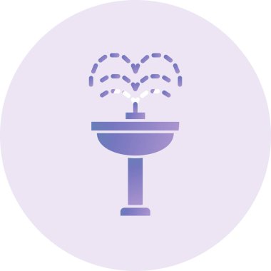 minimalistic flat vector icon on background