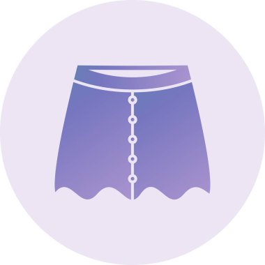 color vector icon illustration of casual apparel 