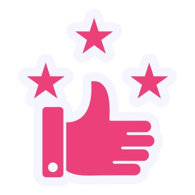 Yıldız derecesi. Web simgesi