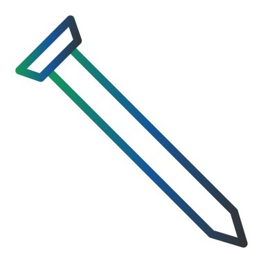 Çekiç. Web simgesi basit illüstrasyon