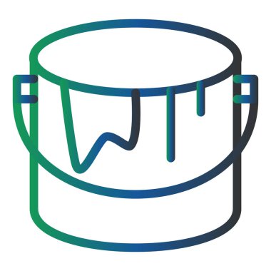 Paint Bucket, simple web icon 