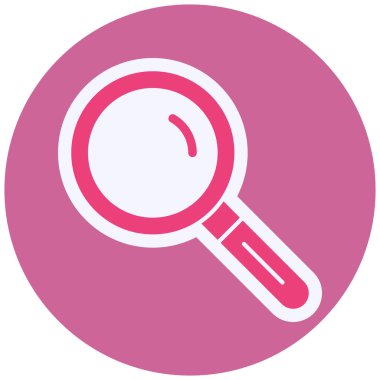 Ara. Web simgesi basit illüstrasyon