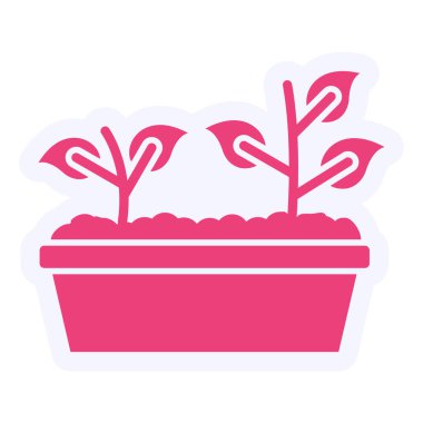 Eco Sprout . simple illustration