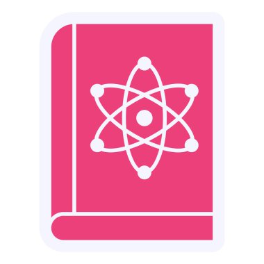 Kitap simgesinin vektör illüstrasyonu 