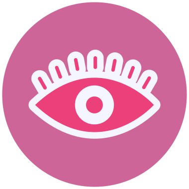 Eye Vector Glyph Icon Design 
