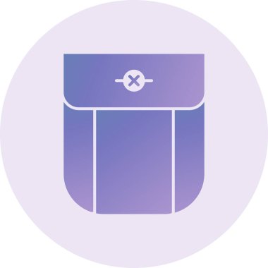 Cep simgesinin vektör illüstrasyonu