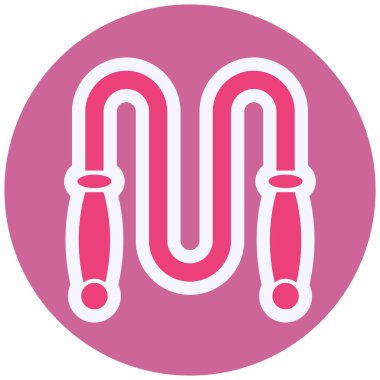 İp Vektörü Kabartma Simgesi Tasarımı Atla