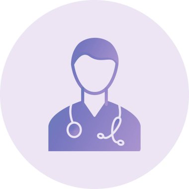 Doktor simge vektör çizim