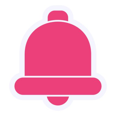 Zil. Web simgesi basit illüstrasyon 