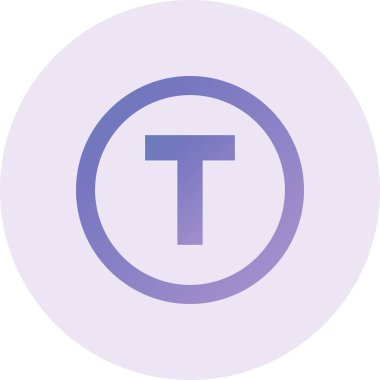 Bir b simgesinin vektör illüstrasyonu