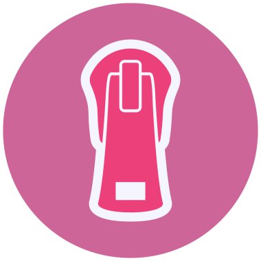 Kıyafetler. Web simgesi basit illüstrasyon