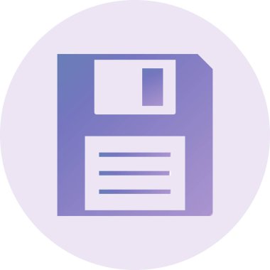 Disket disket. Basit resimleme