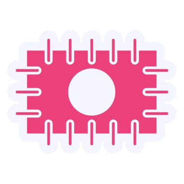 Tailor craft. web icon simple illustration