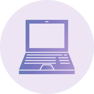 Bilgisayar. Web simgesi vektör illüstrasyonu