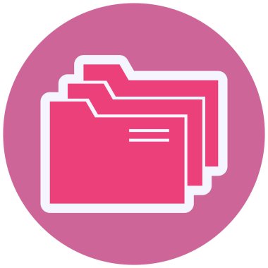 dizinler web simgesi basit resimleme