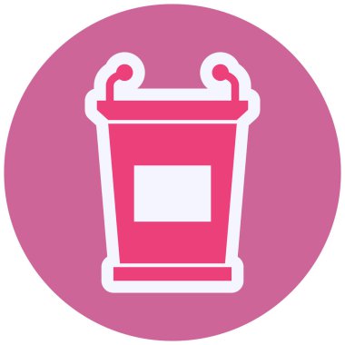 Bira. Web simgesi basit illüstrasyon