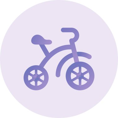 vector illustration of modern Cycle icon