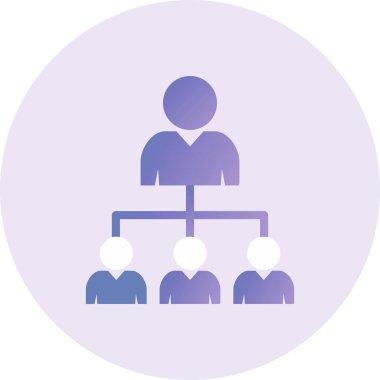 iş insanları simgesi vektör illüstrasyonu