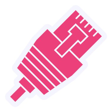 vector illustration of Ethernet