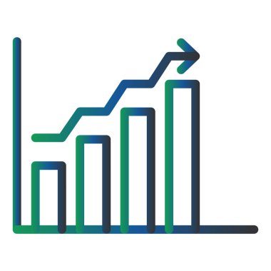 web icon simple illustration of business Profit 