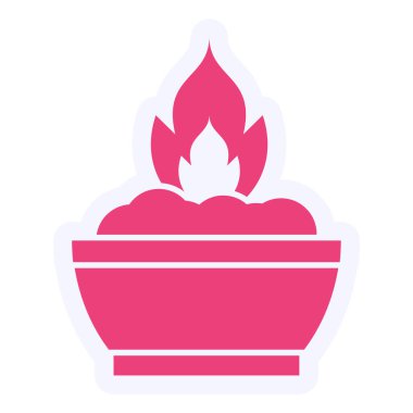 vector illustration of Calories Burn