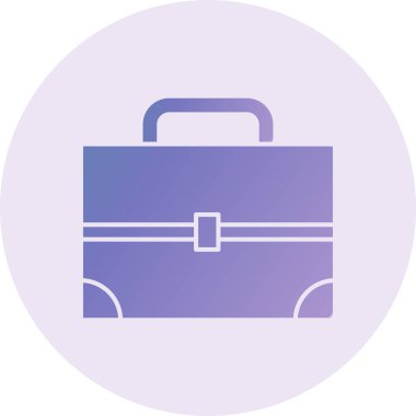 briefcase, web icon simple illustration