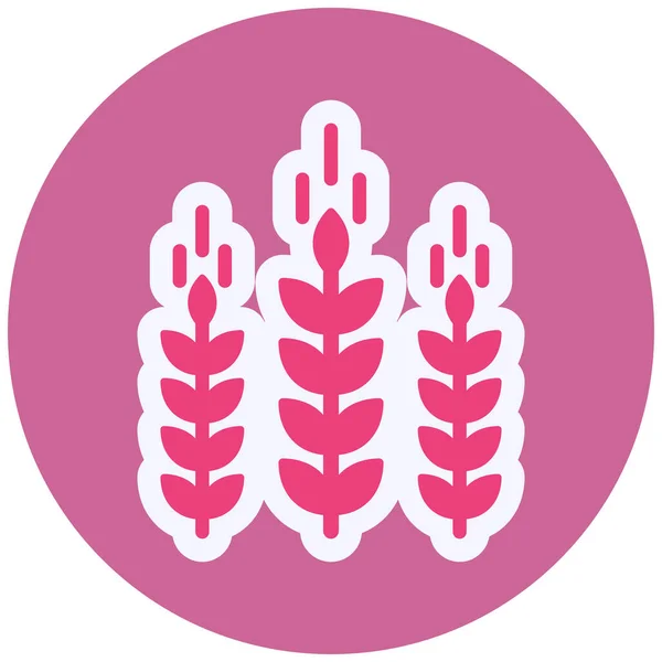 Agriculture Vector Web Flat Icon — ストックベクタ