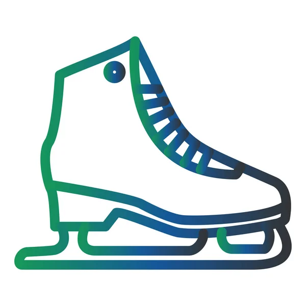 Vector Illustration Ice Skate — Archivo Imágenes Vectoriales