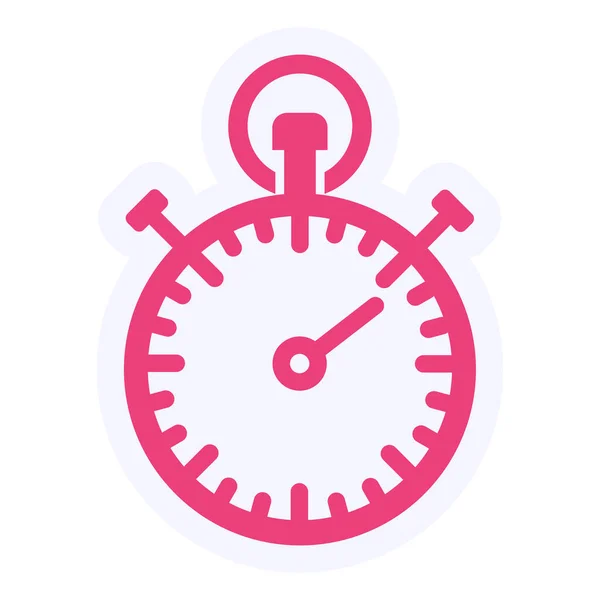 Vector Illustration Stopwatch Icon — Stock Vector