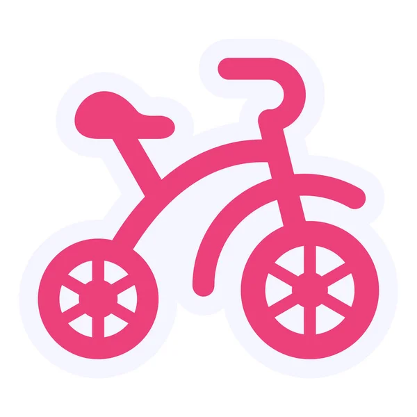 Vector Illustration Modern Cycle Icon — 스톡 벡터