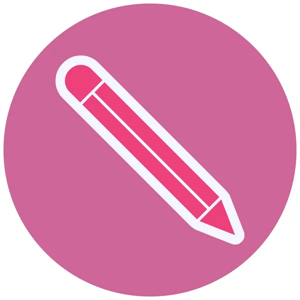 Pencil Vector Glyph Icon Design — Vector de stock