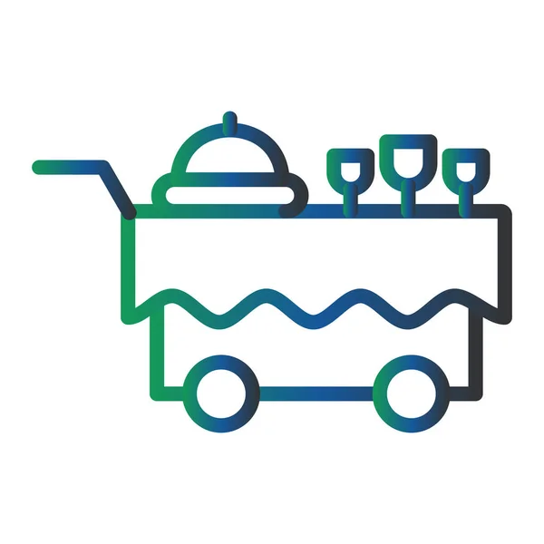 Shopping Cart Icon Simple Illustration — Vector de stock