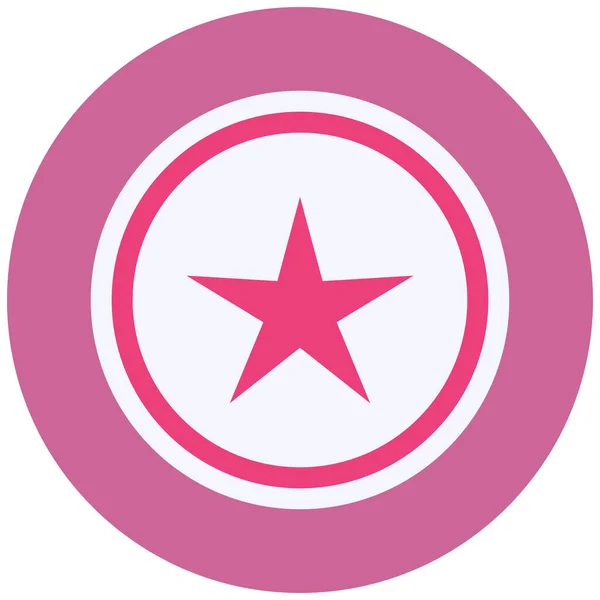 Star Simple Icon Web Illustration — Image vectorielle